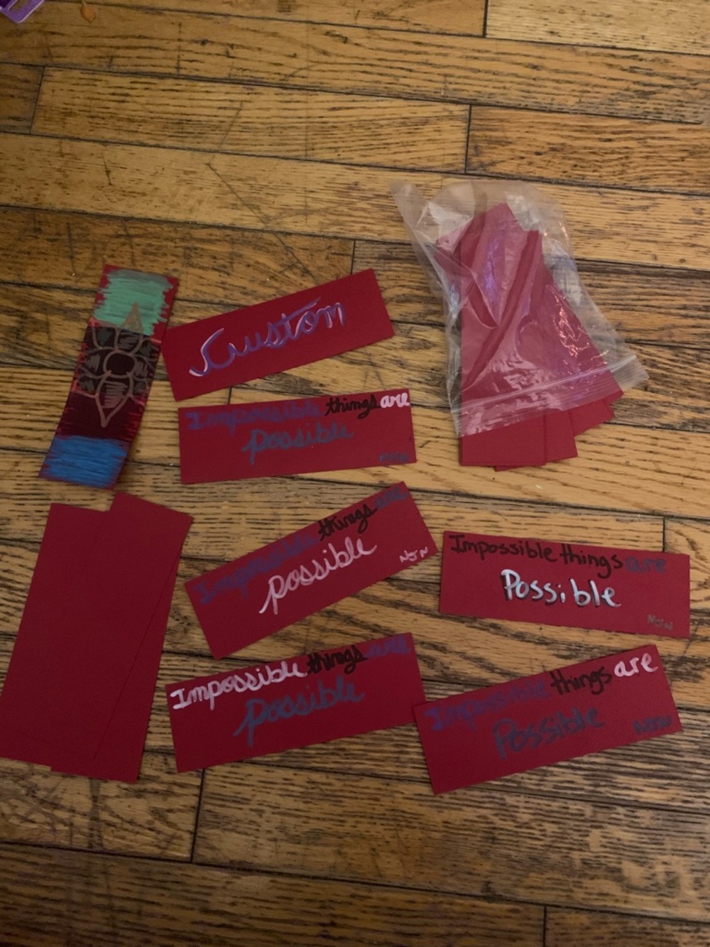 Customize bookmarks art by me 2 for 10 - Picture 9 of 9
